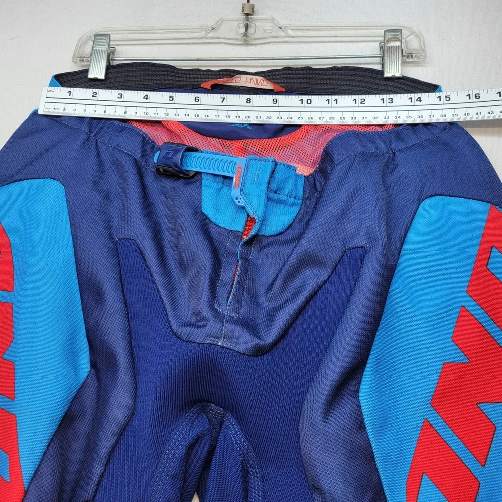 One Industries Defcon Moto Pants Mens 34 Blue Motocross Racing Gear - Picture 8 of 11
